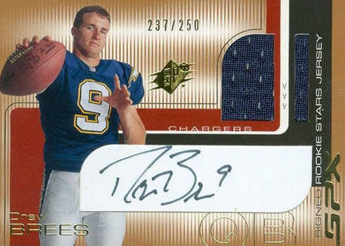 Most Valuable Drew Brees Rookie Card Rankings and Checklist