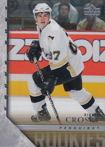 Upper Deck Young Guns Rookie Cards - 2005-06 Sidney Crosby