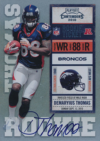 2010 Contenders Demaryius Thomas RC