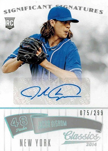 Jacob deGrom Rookie Cards Checklist, Top Prospects, RC Guide, Gallery
