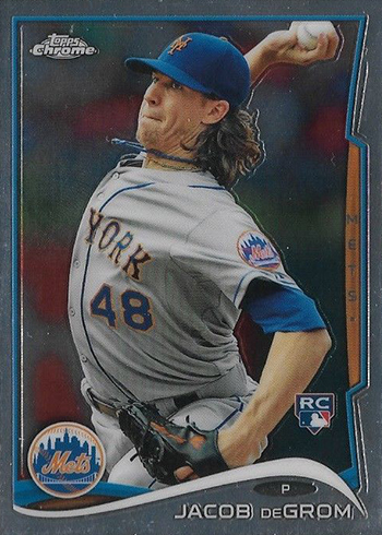 Lids Jacob deGrom New York Mets Autographed 2014 Topps Update MLB #US-50  Beckett Fanatics Witnessed Authenticated 9/10 Rookie Card