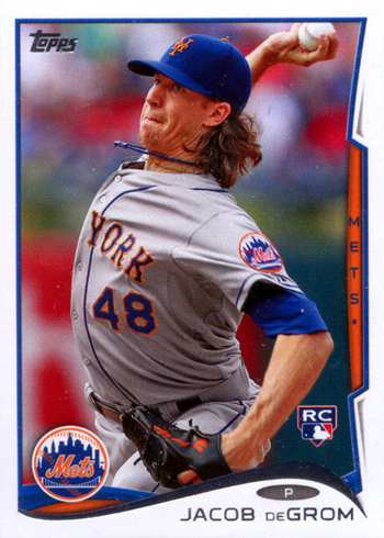 2014 Topps Update Jacob deGrom Rookie Card