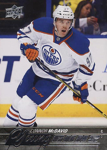 2015-16 Upper Deck Connor McDavid RC Young Guns