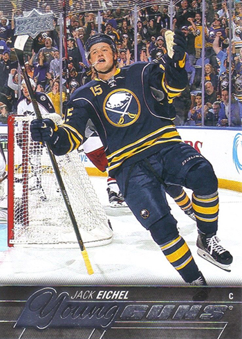 2015-16 Upper Deck Jack Eichel RC Young Guns