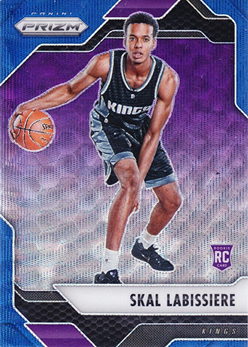 2016-17 Panini Prizm Blue Wave Skal Labissiere