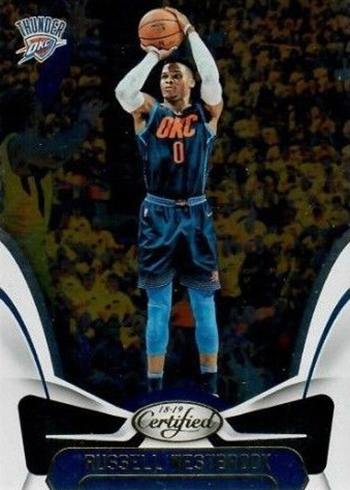2018-19 Panini Certified Basketball Russell Westbrook