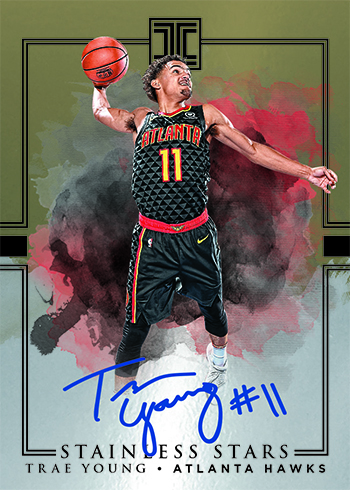 2018-19 Panini Impeccable Basketball Stainless Stars