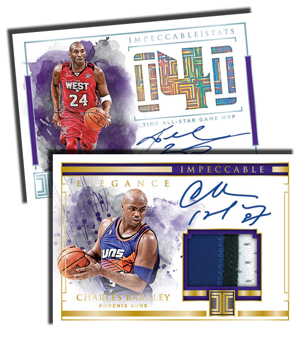 2018-19 Panini Impeccable Basketball Cards Checklist, Team Set Lists