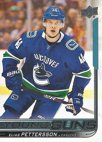 2018-19 Upper Deck Series 1 Hockey Elias Pettersson RC