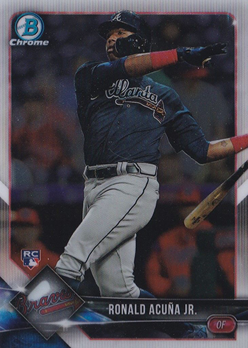 2018 Topps Target Rookie Autographs Ronald Acuna Jr. #RAA-01 Baseball...