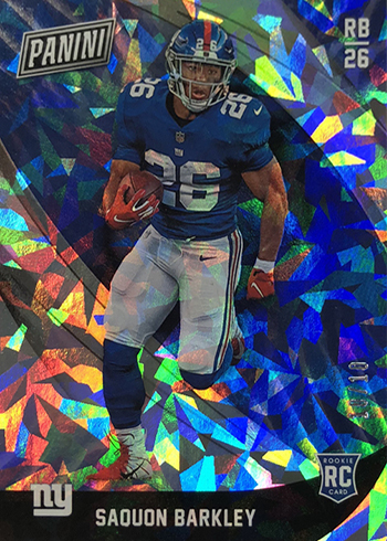 2018 Panini Black Friday Rookies Cracked Ice Saquon Barkley