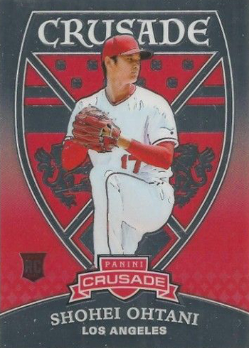 Charitybuzz: Ohtani Rookie Card, Signed & Piece of Game Used Equipment