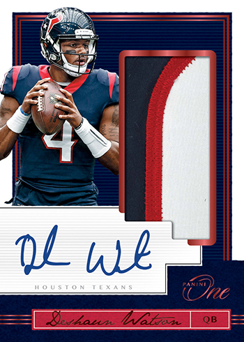 2018 Panini One Football Cards Checklist, Team Set Lists, Release Date