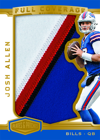 2018 Panini Plates & Patches Football Checklist, Set Info, Boxes, Date