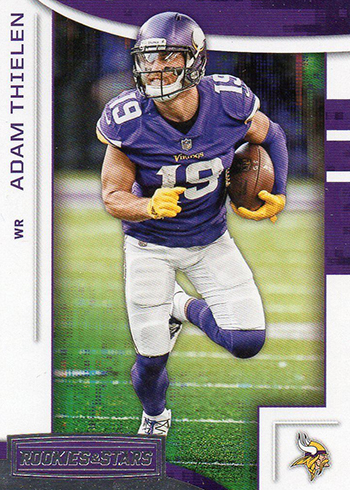 2022 Panini Score Adam Thielen - Freshman Flashbacks - SP Jersey Relic -  Vikings