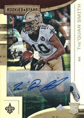 2018 Panini Phoenix Tre'Quan Smith Jersey Autograph Rookie #D/299 *74571