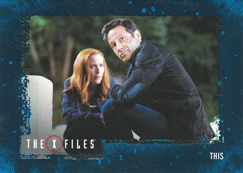 2018 Rittenhouse X-Files Seasons 10 and 11 Blue 45