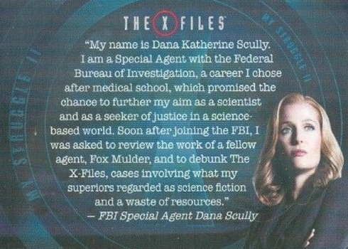 X Files Seasons 10 /& 11 Autograph Card Megan Peta Hill as Molly