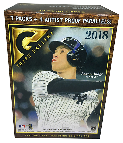 2018 Topps Series 1 Baseball 10-Pack Blaster Box