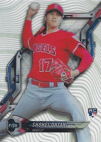 2018 TOPPS UPDATE SHOHEI OHTANI ROOKIE RC PITCHING IN RED JERSEY