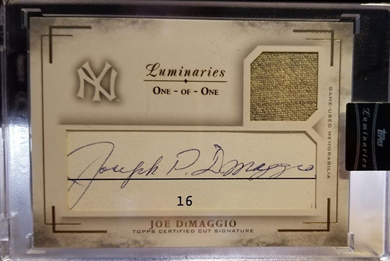 Joe DiMaggio Signed World Series Jersey Expected To Sell For $400k