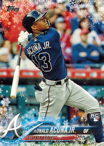 Sold at Auction: 2018 Topps Throwback Thursday Ronald Acuna Jr