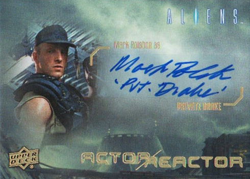 2018 Upper Deck Aliens Inscription Autographs Mark Rolston