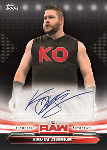 2019 Topps WWE Raw Autograph