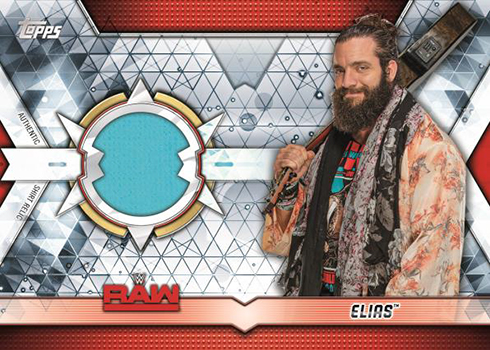 2019 Topps WWE Raw Shirt Relic