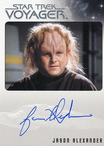 Star Trek Voyager Jason Alexander Autograph