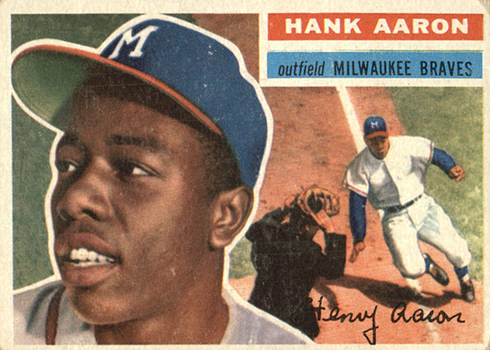 1956 Topps Hank Aaron