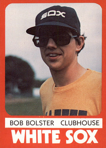 1980 Glens Falls White Sox Color TCMA Bob Bolster