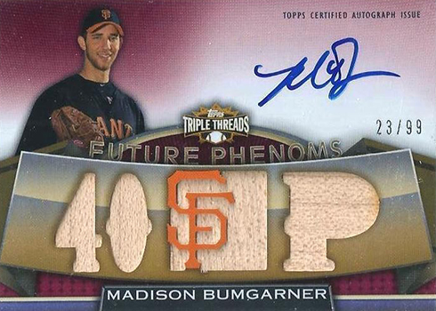 5 Key Madison Bumgarner Cards - Beckett News