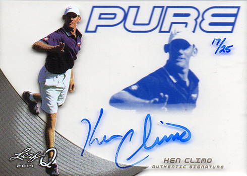 2014 Leaf Q Ken Climo Pure Autograph