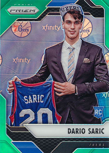 2016-17 Panini Prizm Green Dario Saric