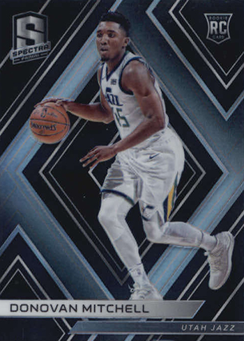 2017-18 Panini Spectra Donovan Mitchell Rookie Card