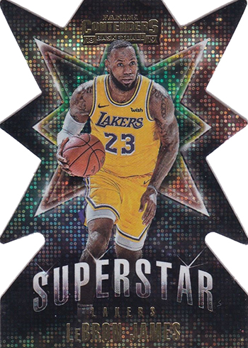  2018-19 Panini Contenders Hall of Fame Contenders Basketball #9  LeBron James Los Angeles Lakers Official NBA Trading Card by Panini :  Collectibles & Fine Art