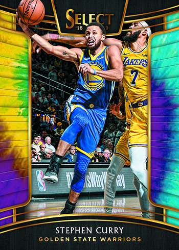 2018-19 Select Basketball Base Concourse Tie-Dye Prizm