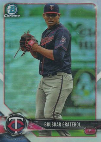 2018 Bowman Draft Baseball Variations Brusdar Graterol