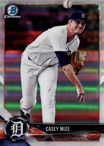 Mavin  2018 Bowman Chrome Draft 1998 Style Refractor #BS Brady Singer  186/250 Rookie RC