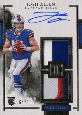 2018 Panini Impeccable Josh Allen RC