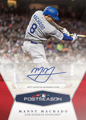 2018 Topps On Demand Postseason Autograph