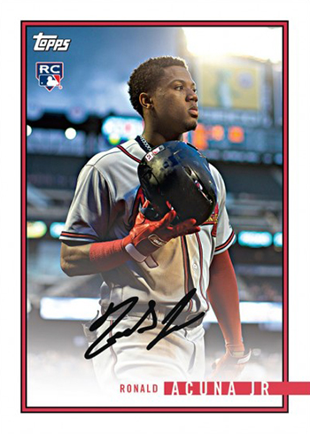 2018 Topps On Demand Rookie Year in Review Ronald Acuna