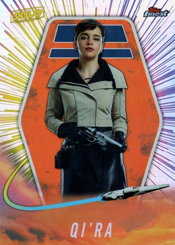 2018 Topps Star Wars Finest Solo QiRa