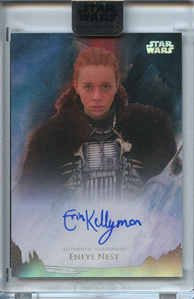 2018 Topps Star Wars Stellar Signatures Erin Kellyman