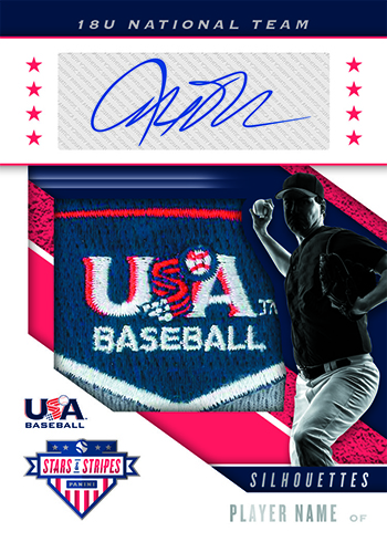 Jack Leiter Rookie 2019 Panini Stars & Stripes USA #39, Texas Rangers –