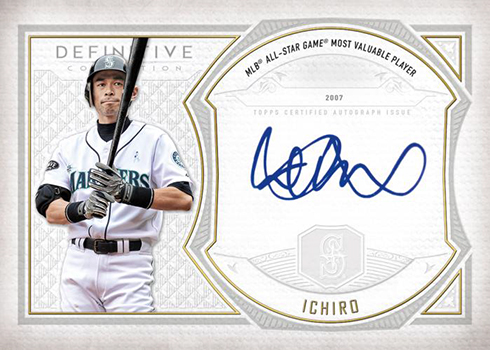 2019 Topps Definitive Collection Baseball Legendary Autograph Collection