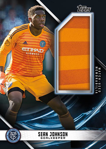 2013 Topps Major League Soccer 'MLS Kits Relic Set' Base