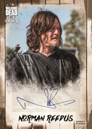 2019 Topps Walking Dead Autograph Collection Norman Reedus