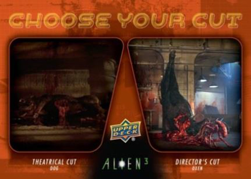 2019 Upper Deck Alien 3 Choose Your Cut